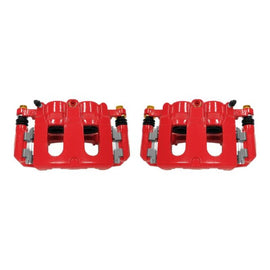 Power Stop 11-17 Ford Explorer Front Red Calipers w/Brackets - Pair