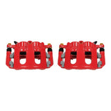 Power Stop 11-17 Ford Explorer Front Red Calipers w/Brackets - Pair