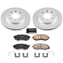Cargar imagen en el visor de la galería, Power Stop 98-01 Hyundai Elantra Front Z17 Evolution Geomet Coated Brake Kit