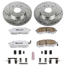 Cargar imagen en el visor de la galería, Power Stop 99-02 Infiniti G20 Front Z26 Street Warrior Brake Kit