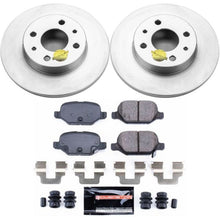 Cargar imagen en el visor de la galería, Power Stop 12-18 Fiat 500 Rear Z23 Evolution Sport Coated Brake Kit