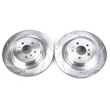 Cargar imagen en el visor de la galería, Power Stop 13-16 Mercedes-Benz GL350 Rear Evolution Drilled &amp; Slotted Rotors - Pair