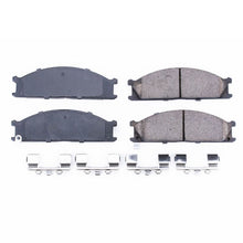 Cargar imagen en el visor de la galería, Power Stop 86-94 Nissan D21 Front Z17 Evolution Ceramic Brake Pads w/Hardware