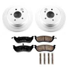 Cargar imagen en el visor de la galería, Power Stop 96-02 Ford Crown Victoria Rear Z17 Evolution Geomet Coated Brake Kit