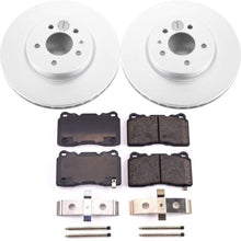 Cargar imagen en el visor de la galería, Power Stop 13-18 Cadillac ATS Front Z17 Evolution Geomet Coated Brake Kit