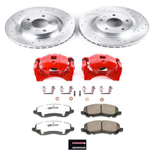 Load image into Gallery viewer, Power Stop 08-16 Mitsubishi Lancer Front Z26 Street Warrior Brake Kit w/Calipers