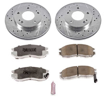 Cargar imagen en el visor de la galería, Power Stop 95-05 Chrysler Sebring Front Z26 Street Warrior Brake Kit
