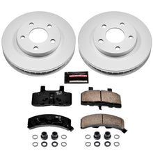 Cargar imagen en el visor de la galería, Power Stop 91-93 Cadillac Commercial Chassis Front Z17 Evolution Geomet Coated Brake Kit