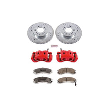 Cargar imagen en el visor de la galería, Power Stop 97-04 Mitsubishi Diamante Front Z26 Street Warrior Brake Kit w/Calipers