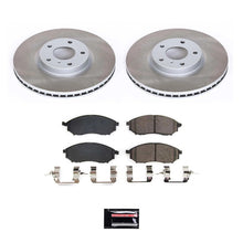 Load image into Gallery viewer, Power Stop 09-19 Nissan 370Z Front Semi-Coated Rotor Kit