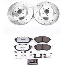 Cargar imagen en el visor de la galería, Power Stop 14-18 Subaru Forester Front Z26 Street Warrior Brake Kit