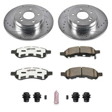 Cargar imagen en el visor de la galería, Power Stop 06-07 Buick Rainier Front Z26 Street Warrior Brake Kit