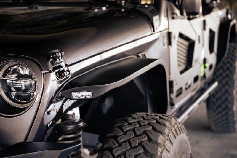 Bengalas delgadas campo a través de la defensa del jeep Wrangler JL 18-23 de DV8
