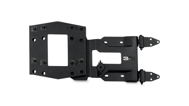 Body Armor 4x4 18-22 Jeep Wrangler JL Reinforced Tire Carrier - Black