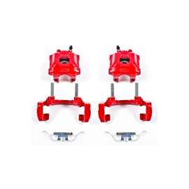 Power Stop 01-06 BMW M3 Rear Red Calipers - Pair