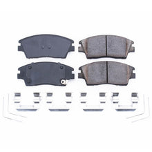 Cargar imagen en el visor de la galería, Power Stop 17-19 Hyundai Elantra Front Z17 Evolution Ceramic Brake Pads w/Hardware