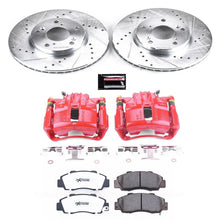 Cargar imagen en el visor de la galería, Power Stop 98-02 Honda Accord Front Z26 Street Warrior Brake Kit w/Calipers