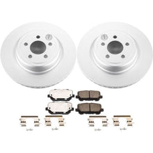 Cargar imagen en el visor de la galería, Power Stop 14-19 Dodge Charger Rear Z17 Evolution Geomet Coated Brake Kit