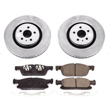 Cargar imagen en el visor de la galería, Power Stop 15-19 Ford Edge Front Z17 Evolution Geomet Coated Brake Kit
