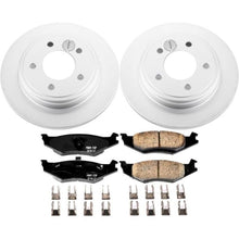 Cargar imagen en el visor de la galería, Power Stop 93-94 Chrysler Concorde Rear Z17 Evolution Geomet Coated Brake Kit