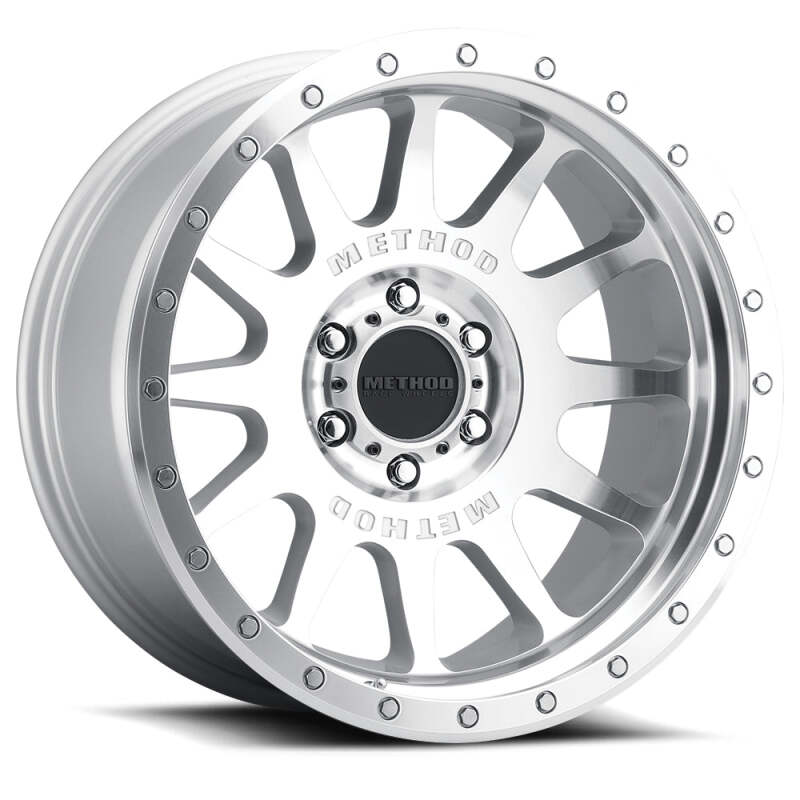 Método MR605 NV 20x10 -24 mm Offset 8x180 124,1 mm CB Rueda de capa transparente mecanizada