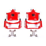 Power Stop 2004 Pontiac Grand Prix Front Red Calipers w/Brackets - Pair
