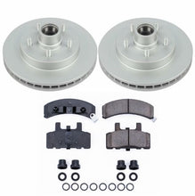 Cargar imagen en el visor de la galería, Power Stop 95-99 Chevrolet C1500 Front Z17 Evolution Geomet Coated Brake Kit