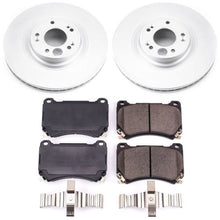 Cargar imagen en el visor de la galería, Power Stop 09-14 Hyundai Genesis Front Z17 Evolution Geomet Coated Brake Kit