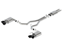 Cargar imagen en el visor de la galería, Ford Racing 2024 Mustang Dark Horse 5.0L Cat-Back Sport Active Exhaust - Black Tip