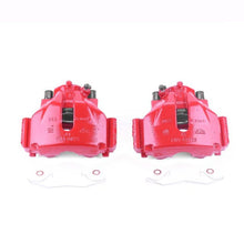 Cargar imagen en el visor de la galería, Power Stop 00-03 Saab 9-3 Front Red Calipers w/Brackets - Pair