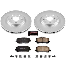 Cargar imagen en el visor de la galería, Power Stop 01-07 Toyota Highlander Front Z17 Evolution Geomet Coated Brake Kit