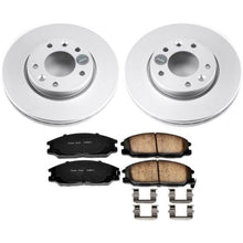 Cargar imagen en el visor de la galería, Power Stop 02-04 Kia Sedona Front Z17 Evolution Geomet Coated Brake Kit