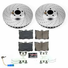 Cargar imagen en el visor de la galería, Power Stop 2018 Mercedes-Benz C43 AMG Front Z23 Evolution Sport Coated Brake Kit