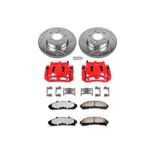 Cargar imagen en el visor de la galería, Power Stop 95-01 Ford Explorer Front Z36 Truck &amp; Tow Brake Kit w/Calipers