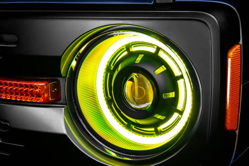 Oracle 2021+ Ford Bronco Oculus Bi-LED Projector Headlights - ColorSHIFT LED SEE WARRANTY