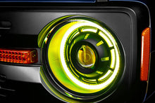 Load image into Gallery viewer, Oracle 2021+ Ford Bronco Oculus Bi-LED Projector Headlights - ColorSHIFT LED SEE WARRANTY