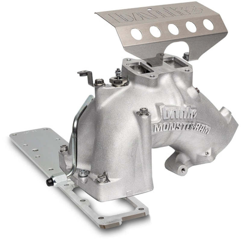 Banks Power 2007.5-2012 Ram 6.7L Monster-Ram Sistema de admisión Gen-2 con línea de combustible natural con sistema de calentador