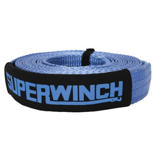 Cargar imagen en el visor de la galería, Superwinch Recovery Strap 20000 lbs 2in x 30 ft w/ Reinforced Closed-Loop Ends
