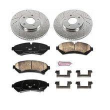 Cargar imagen en el visor de la galería, Power Stop 98-02 Cadillac Seville Front Z23 Evolution Sport Brake Kit