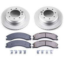 Cargar imagen en el visor de la galería, Power Stop 12-18 Nissan NV1500 Rear Z17 Evolution Geomet Coated Brake Kit