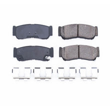 Cargar imagen en el visor de la galería, Power Stop 07-09 Hyundai Santa Fe Rear Z17 Evolution Ceramic Brake Pads w/Hardware