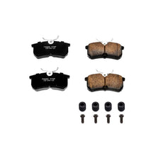 Cargar imagen en el visor de la galería, Power Stop 14-19 Ford Fiesta Rear Z17 Evolution Ceramic Brake Pads w/Hardware