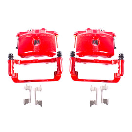 Power Stop 03-06 Cadillac Escalade Rear Red Calipers w/Brackets - Pair