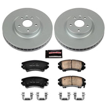 Cargar imagen en el visor de la galería, Power Stop 11-17 Chevrolet Caprice Front Z17 Evolution Geomet Coated Brake Kit