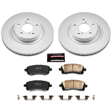Cargar imagen en el visor de la galería, Power Stop 98-02 Subaru Forester Front Z17 Evolution Geomet Coated Brake Kit