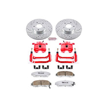 Cargar imagen en el visor de la galería, Power Stop 99-04 Acura RL Front Z26 Street Warrior Brake Kit w/Calipers