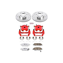 Cargar imagen en el visor de la galería, Power Stop 02-06 Acura RSX Front Z26 Street Warrior Brake Kit w/Calipers