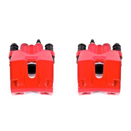 Power Stop 04-11 Ford F-150 Rear Red Calipers w/o Brackets - Pair