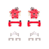 Power Stop 92-01 Honda Prelude Rear Red Calipers w/Brackets - Pair