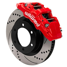 Cargar imagen en el visor de la galería, Wilwood 2022 Toyota Tundra/LC300 Aero6-DM Front Brake Kit 13.56 SRP Red Rotor W/Lines